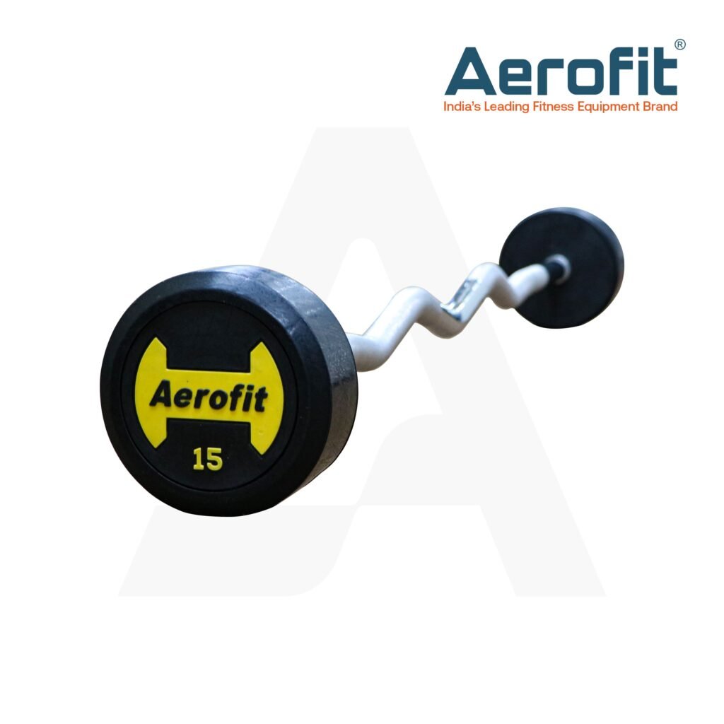 H-Design Curl Fixed Barbell Rod